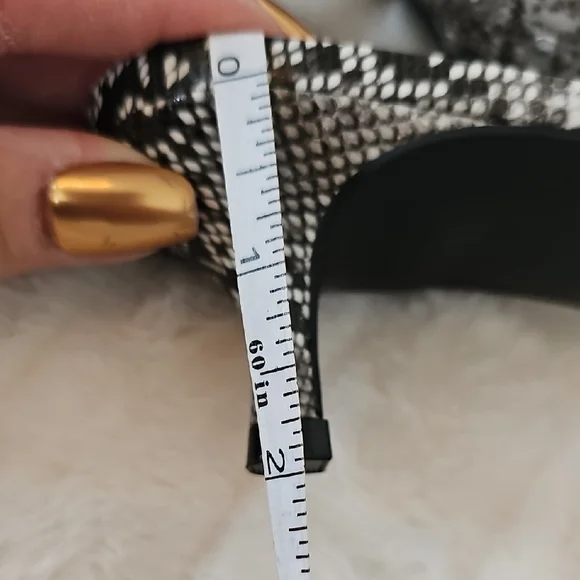 Madden Girl Black and Silver Embellished Heels - Picture 11 of 12